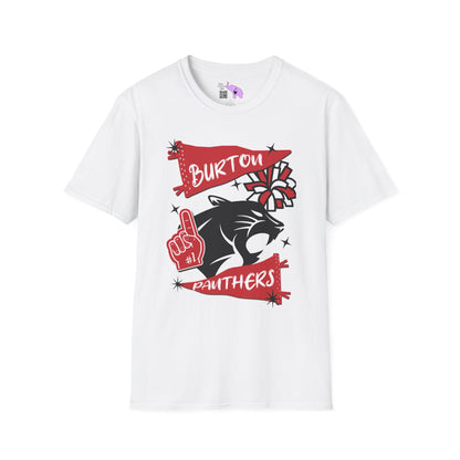Burton Panthers #1 Adult T-shirt