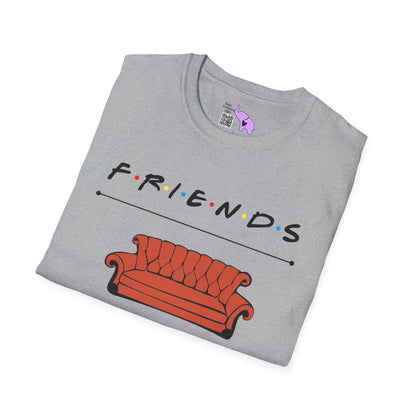 Friends Couch Adult T-shirt