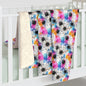 Watercolor Daisy Dream Fleece Blanket