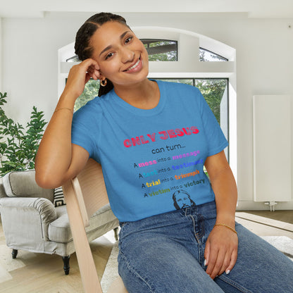 Only Jesus Adult T-shirt