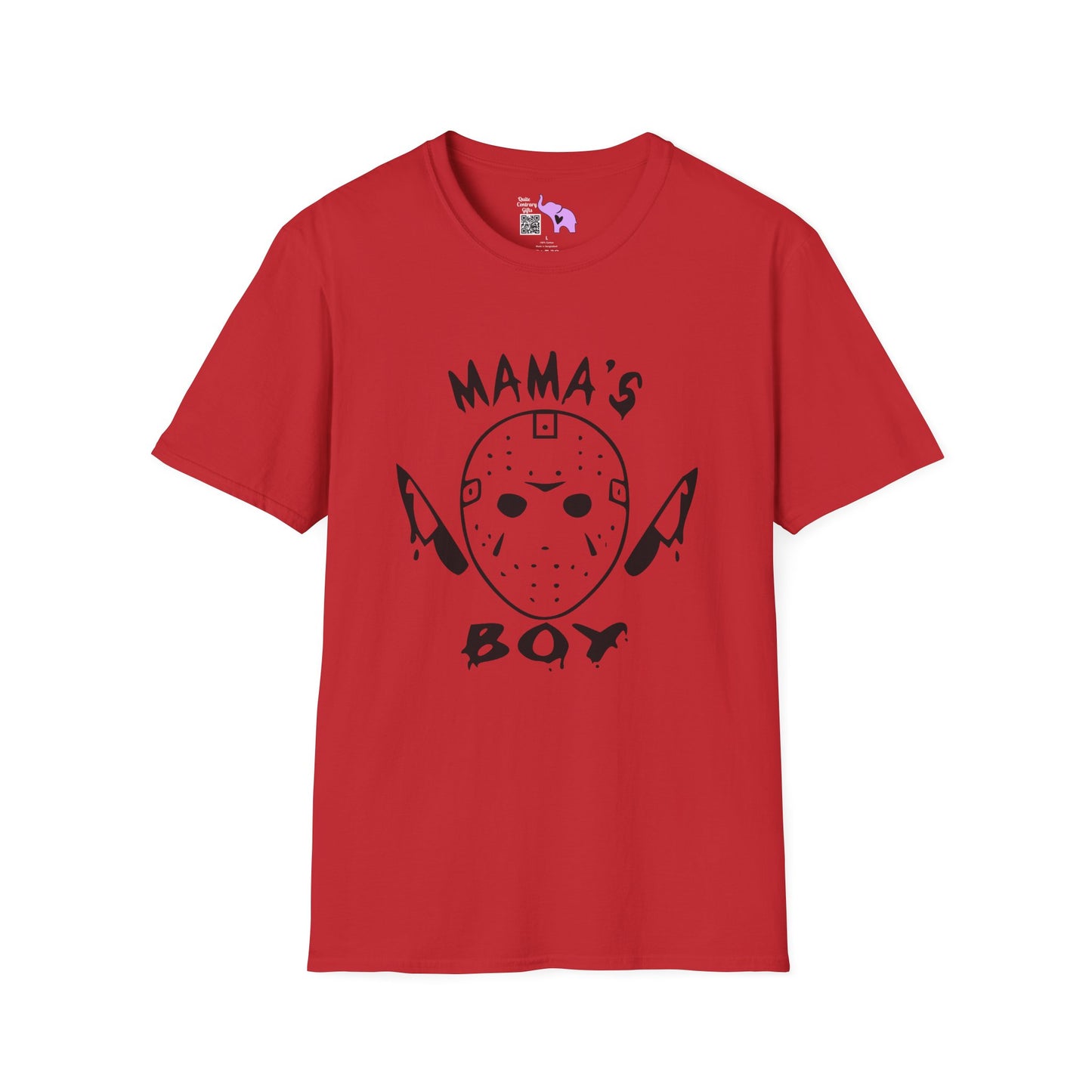 Jason Voorhees Mama's Boy Adult T-shirt