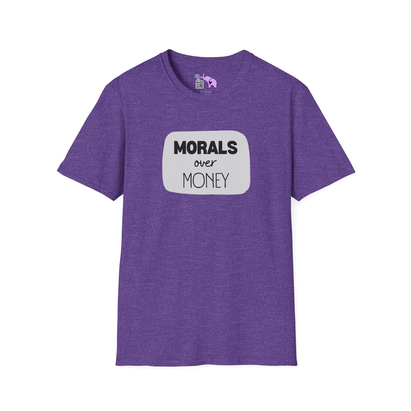 Morals over Money T-shirt