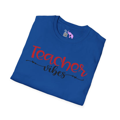 Teacher Vibes Adult T-shirt