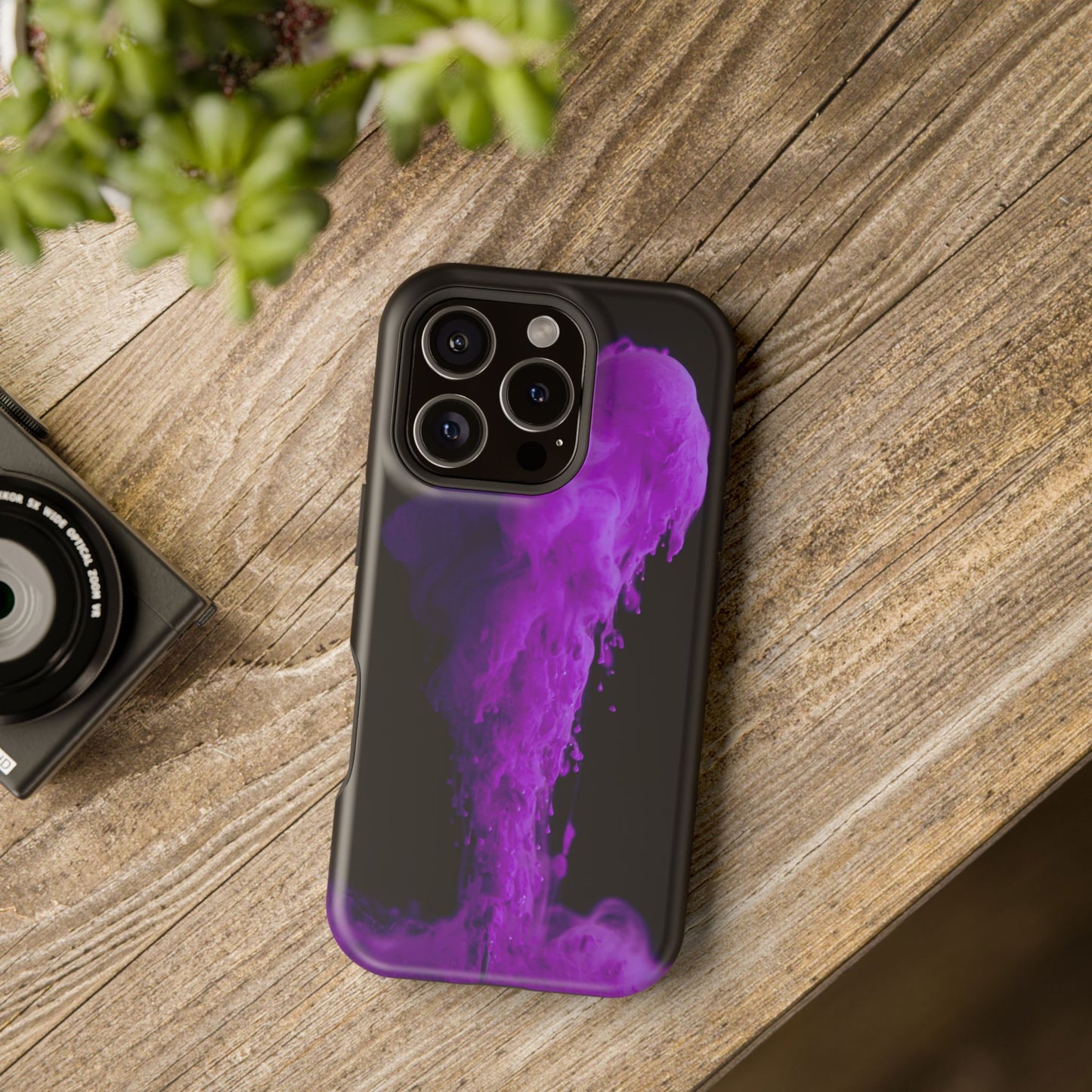 Purple Cloud MagSafe® Compatible Tough Case for iPhone