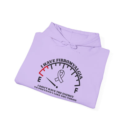 I Have Fibromyalgia I Don't Have The Energy... Adult Heavy Blend™ Hoodie