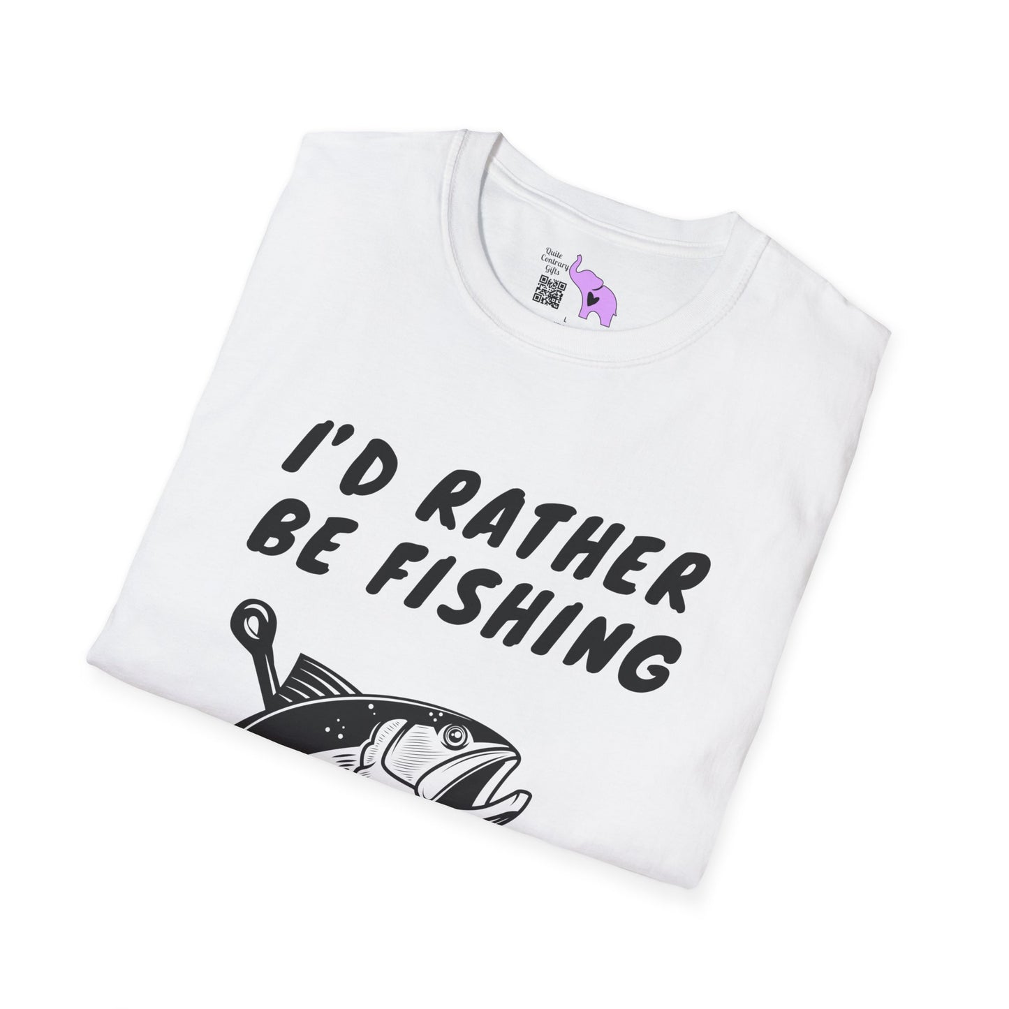 I'd Rather Be Fishing T-shirt