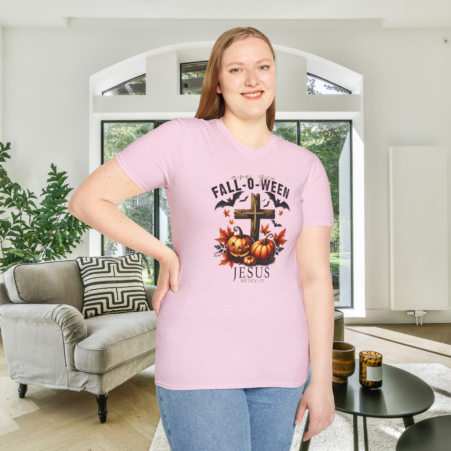 Are You Fall-O-Ween Jesus Adult T-shirt