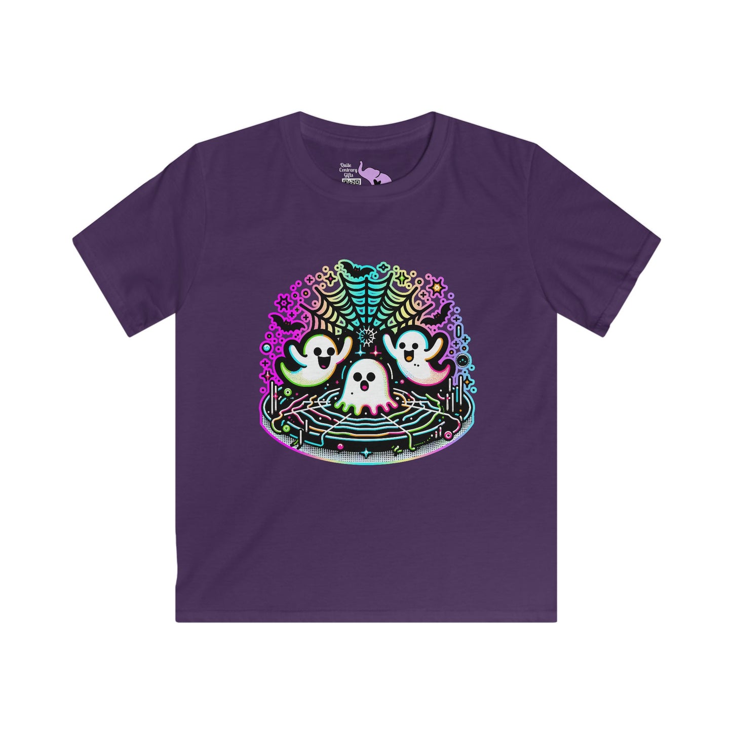 Neon Boo Youth Softstyle Tee