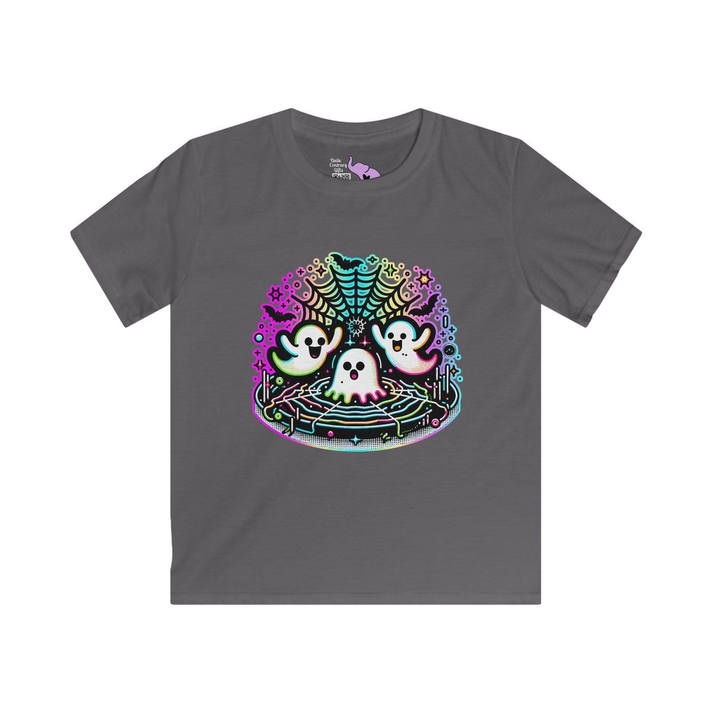 Neon Boo Youth Softstyle Tee