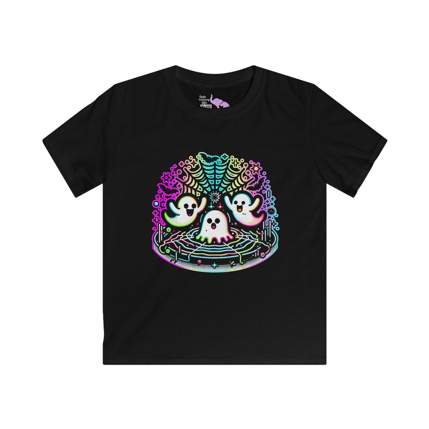 Neon Boo Youth Softstyle Tee