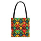 Freedom Flame Canvas Tote Bag