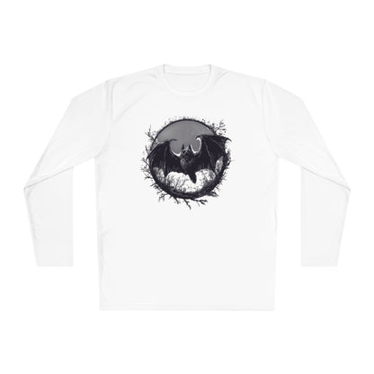 Creepy Bat Adult Long Sleeve Tee