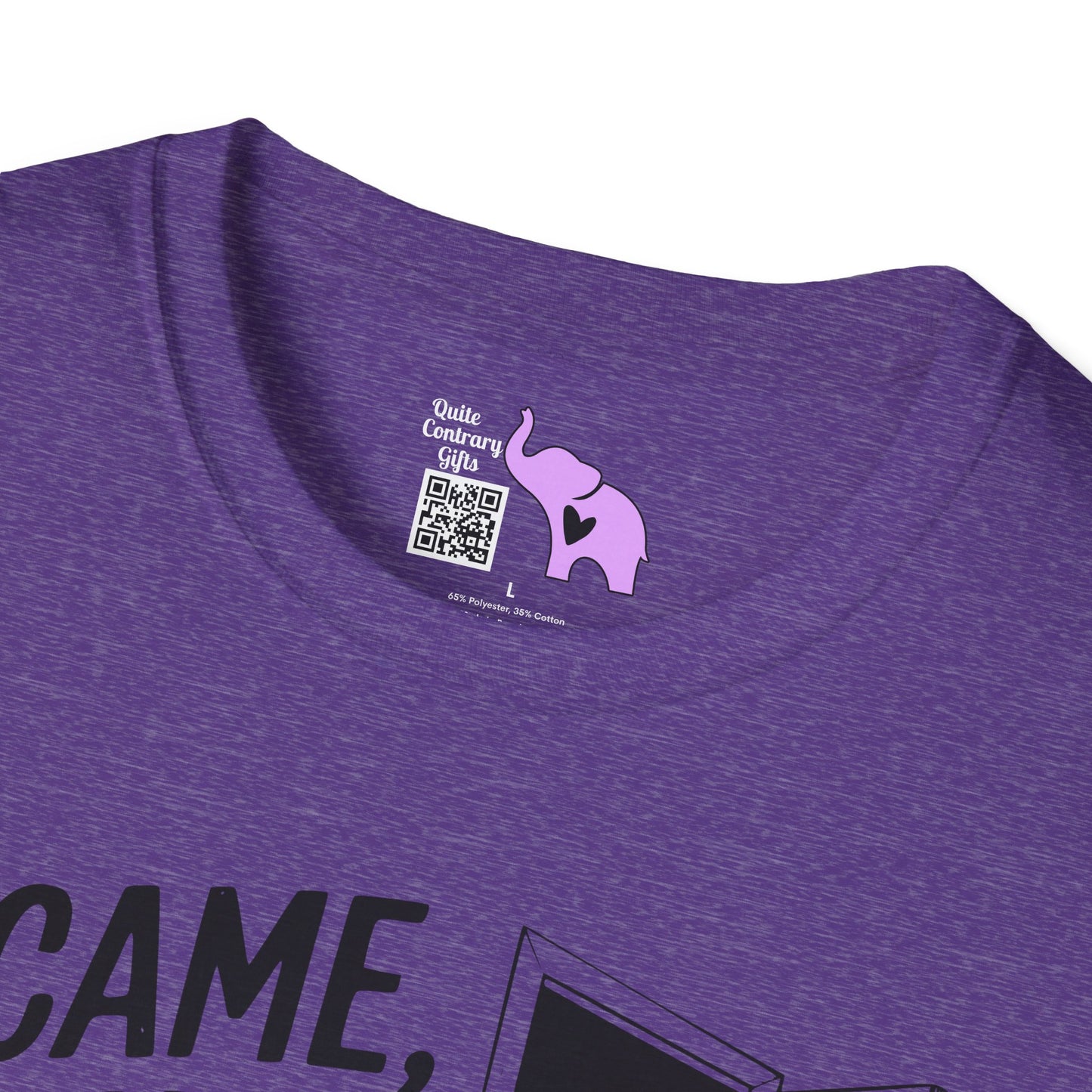 I Came I Saw I Had Anxiety So I Left Adult T-shirt