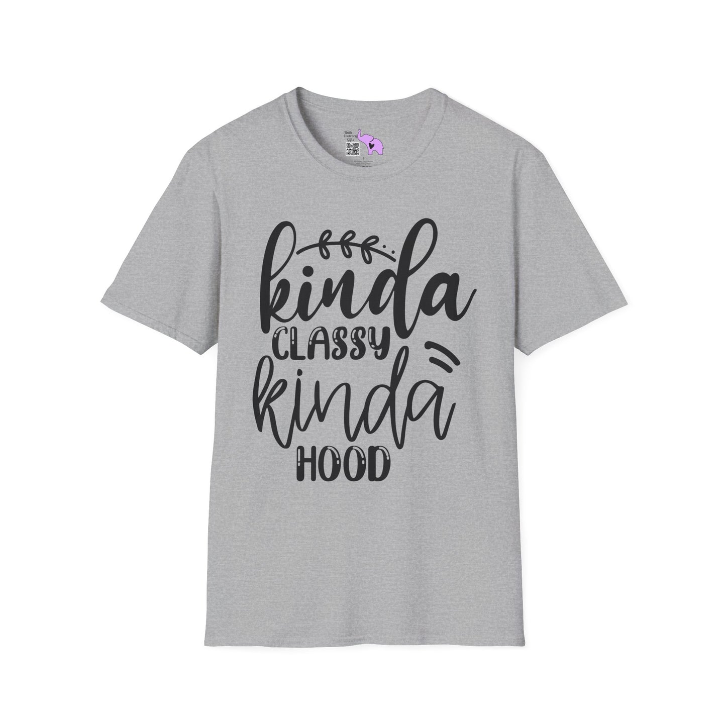 Kinda Classy Kinda Hood Adult T-shirt