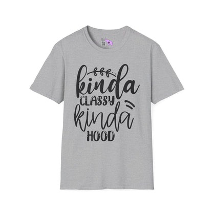 Kinda Classy Kinda Hood Adult T-shirt
