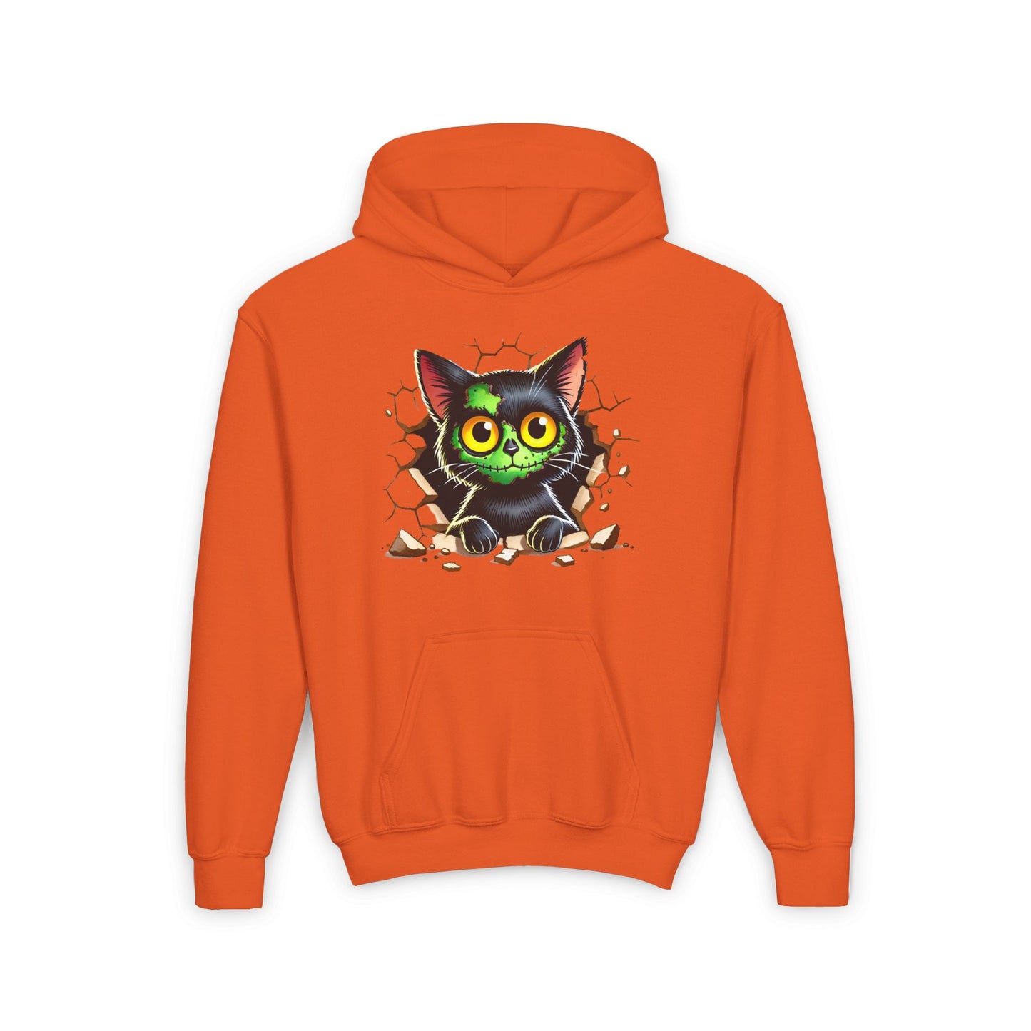Zombie Kitty Youth Heavy Blend Hoodie