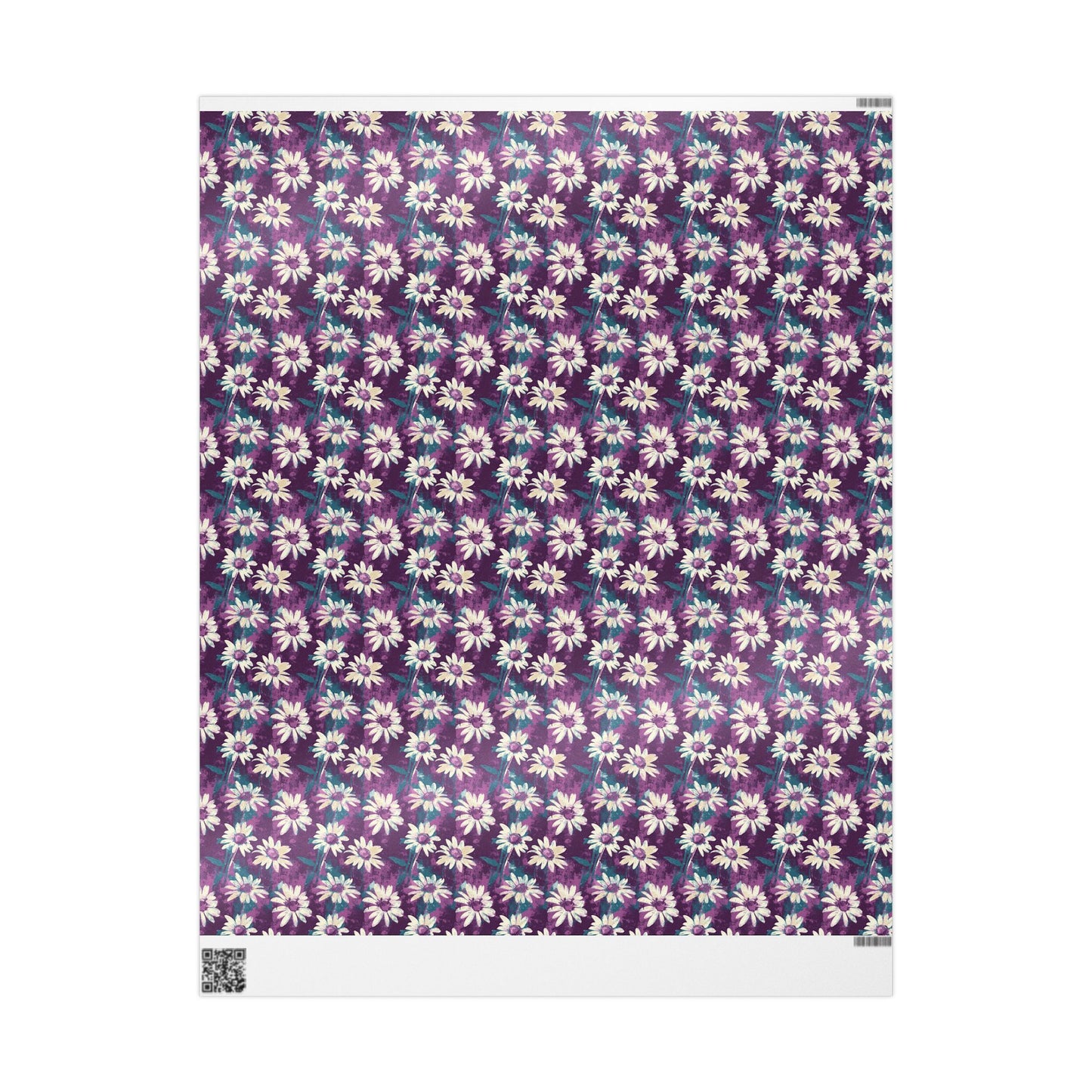 Twilight Daisy Meadow Wrapping Paper
