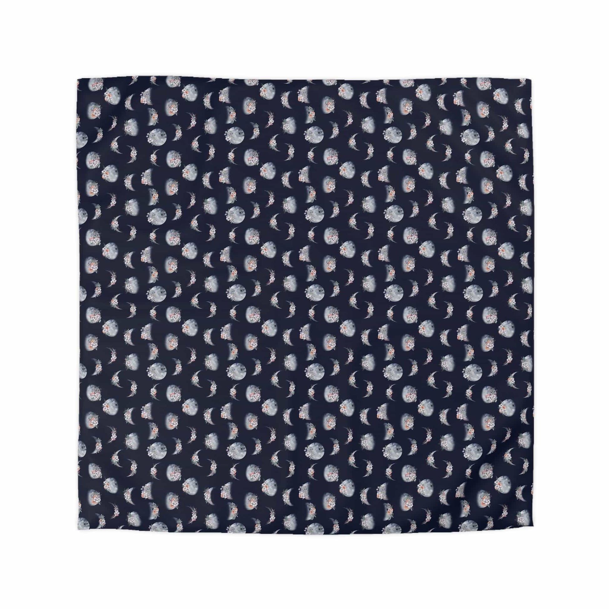 Lunar Garden Microfiber Duvet Cover
