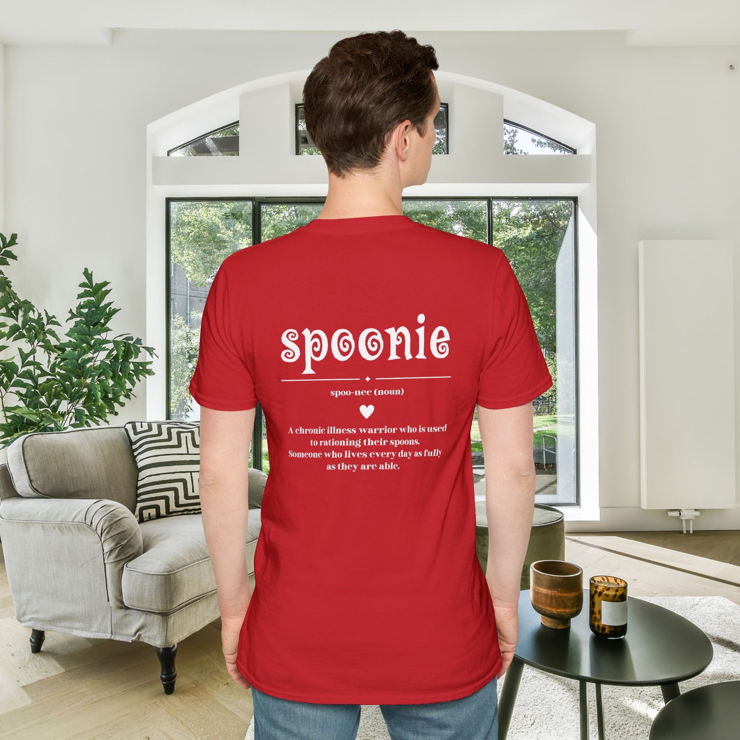 Spoonie Warrior Definition Adult T-shirt