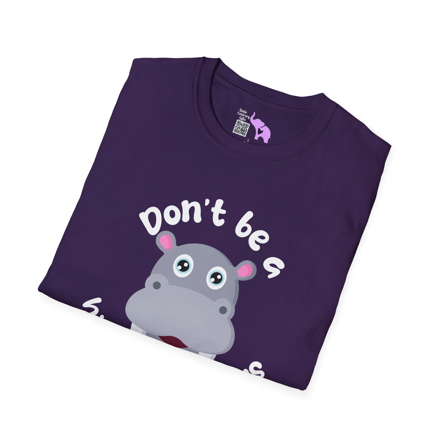 Don't Be A Hippo-twatamus Adult T-shirt