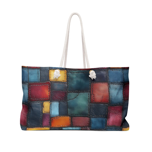 Colorblock Craze Weekender Bag