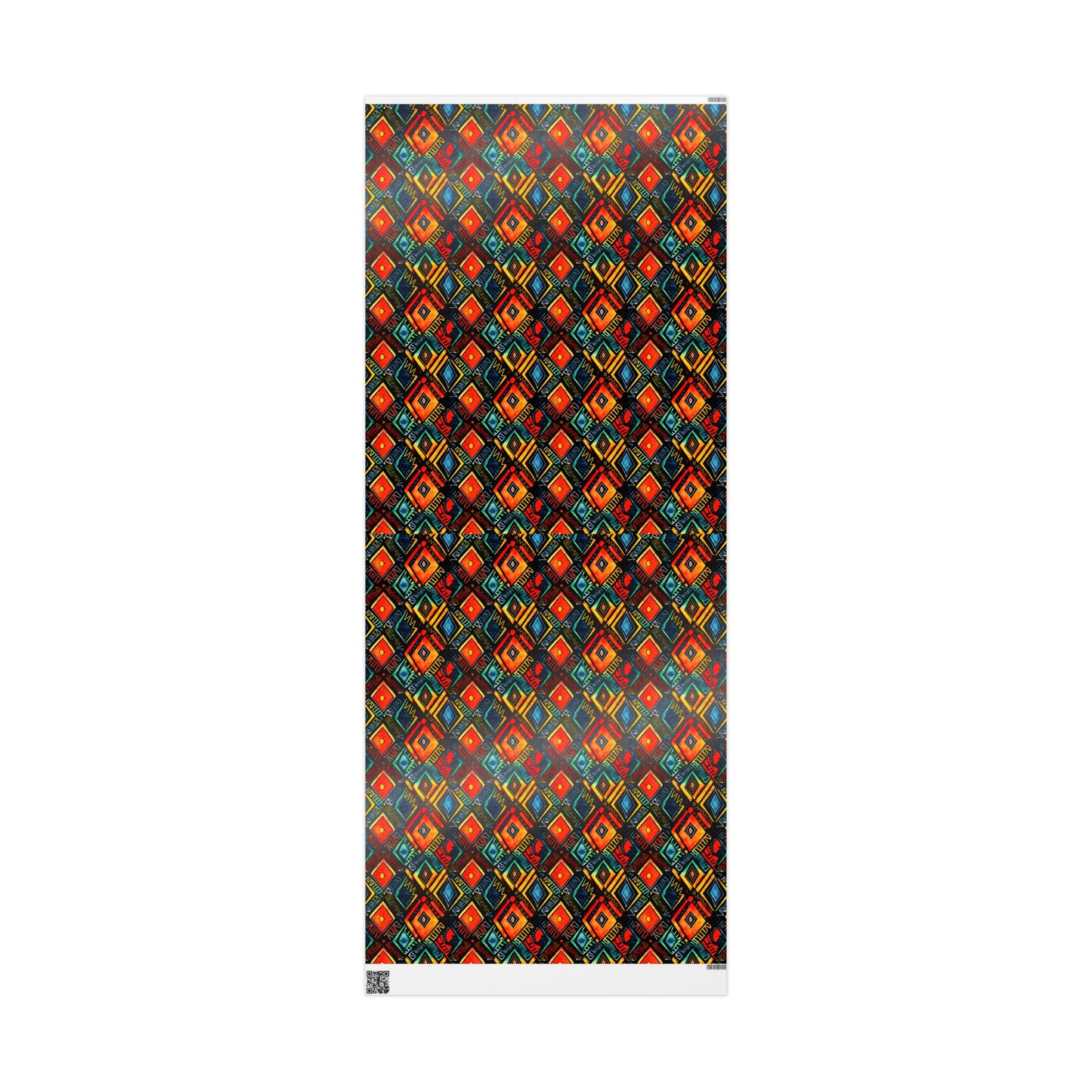 Abundance Rhythm Kwanzaa Wrapping Paper