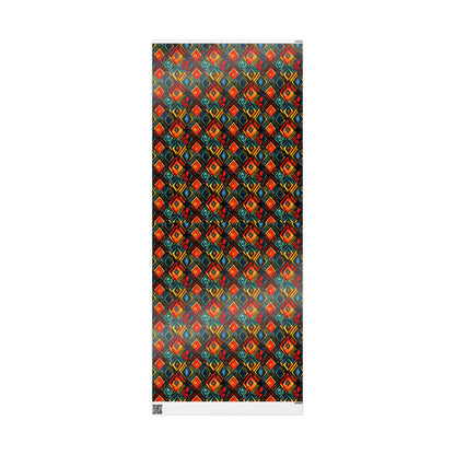 Abundance Rhythm Kwanzaa Wrapping Paper