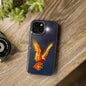 Phoenix Over Nebula MagSafe® Compatible Tough Case for iPhone