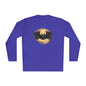 Bat Over Moon Adult Long Sleeve Tee