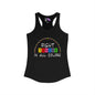 Fight Cancer In All Colors 11 Women's Ideal Racerback Tank