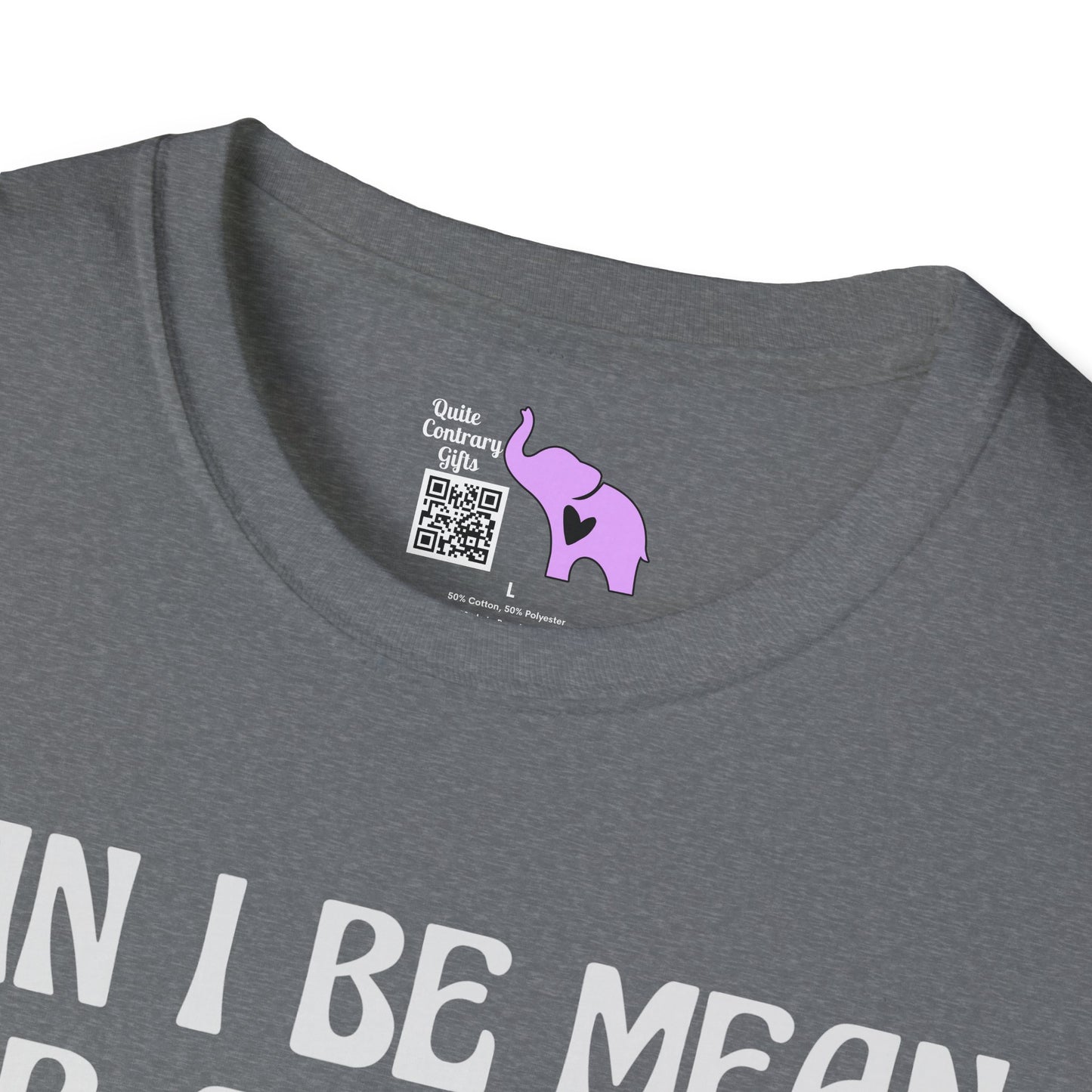 Can I Be Mean For A Second Adult T-shirt