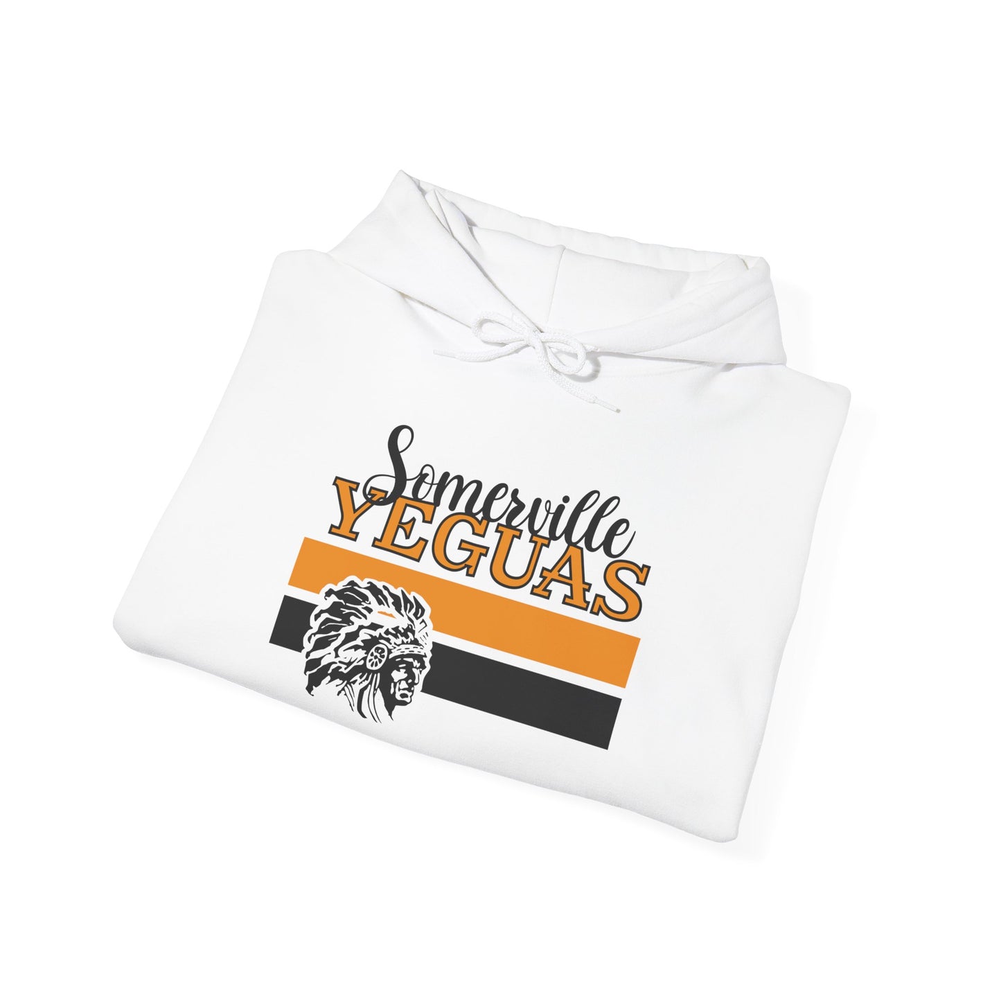 Somerville Yeguas w/Mascot Adult Heavy Blend™ Hooded Sweatshirt