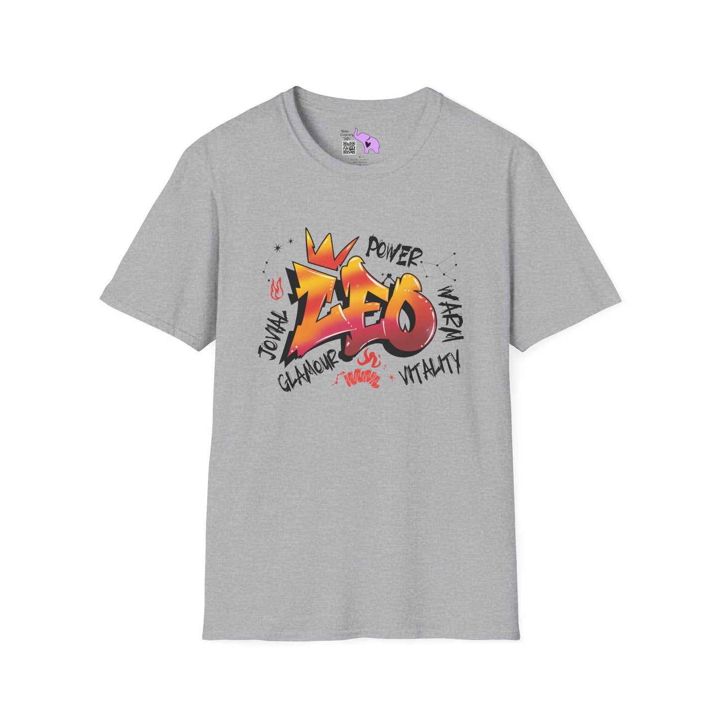 Leo Street Art Adult T-shirt