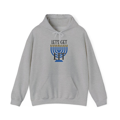 Lets Get Lit Menorah Adult Heavy Blend™ Hooded Sweatshirt