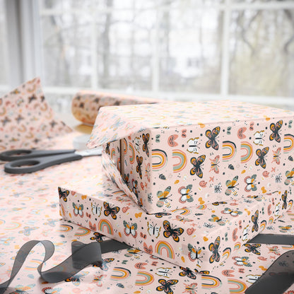 Rainbow Wings & Tiny Things Wrapping Paper