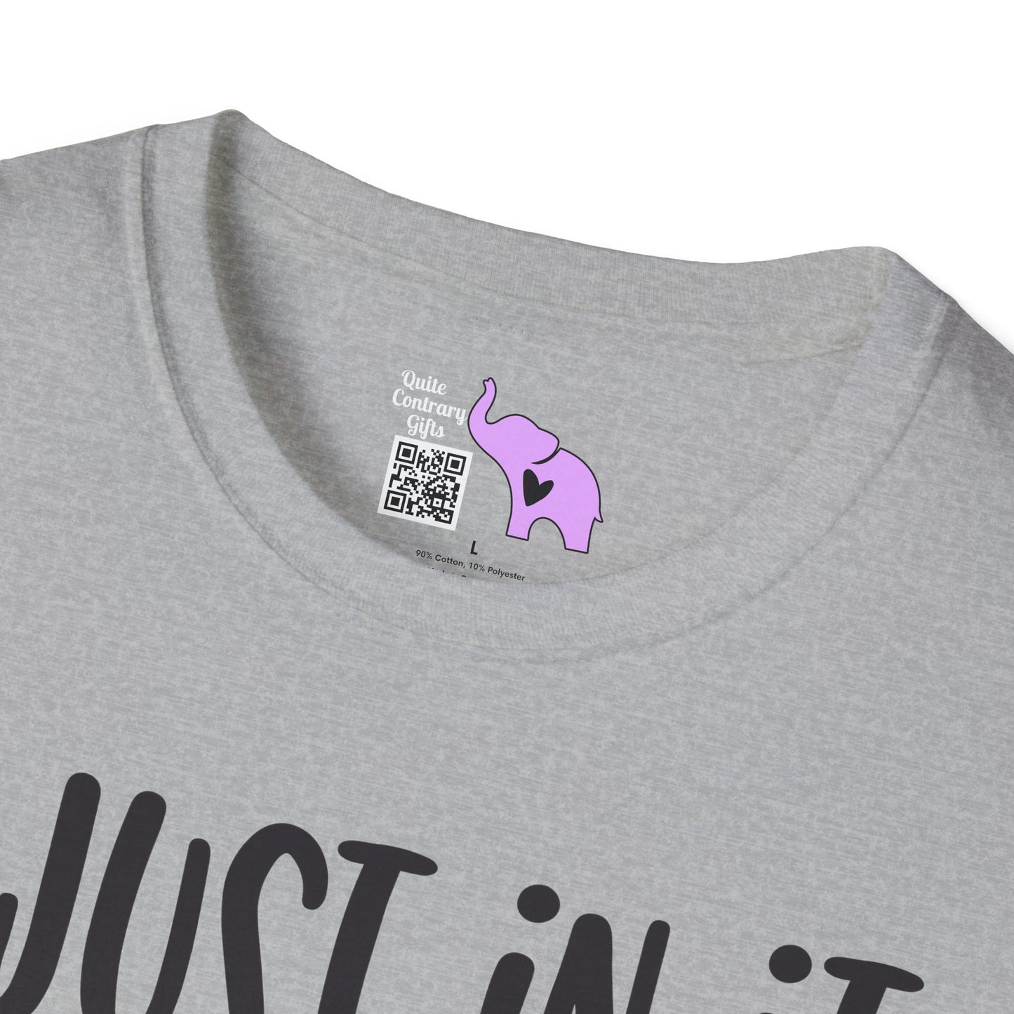 Just In It For The Parking (Wheelchair User) Adult T-shirt