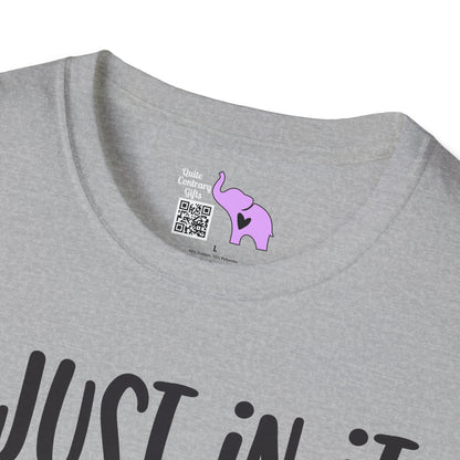 Just In It For The Parking (Wheelchair User) Adult T-shirt