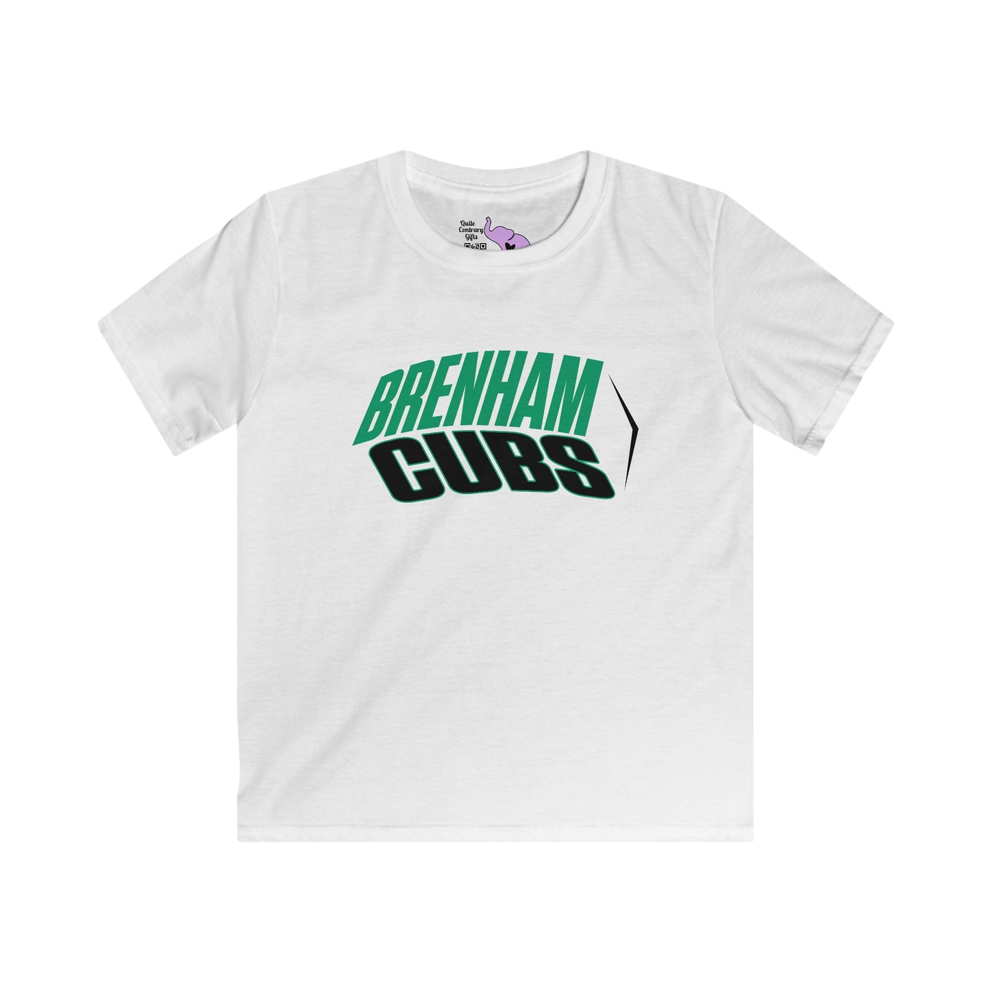 Brenham Cubs (Angled) Youth Softstyle Tee