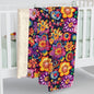 Floral Fiesta Sherpa Fleece Blanket
