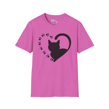 Paws of Love Adult T-shirt