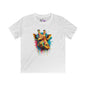 Colorful Giraffe Youth Softstyle Tee