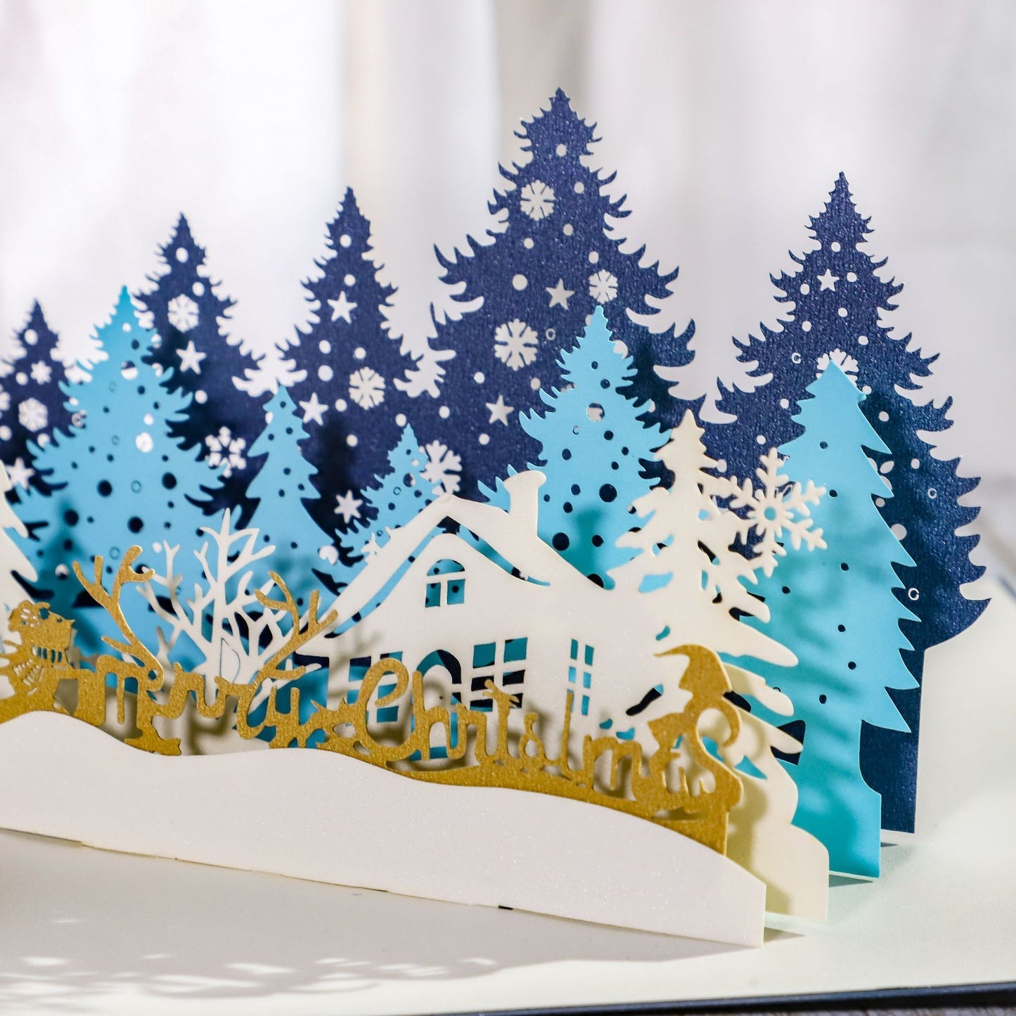 Winter Forest Pop-Up Card