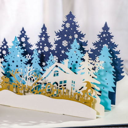 Winter Forest Pop-Up Card
