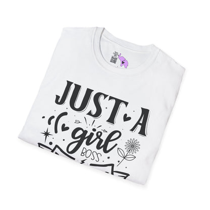 Just A Girl Boss Building Her Empire Adult T-shirt