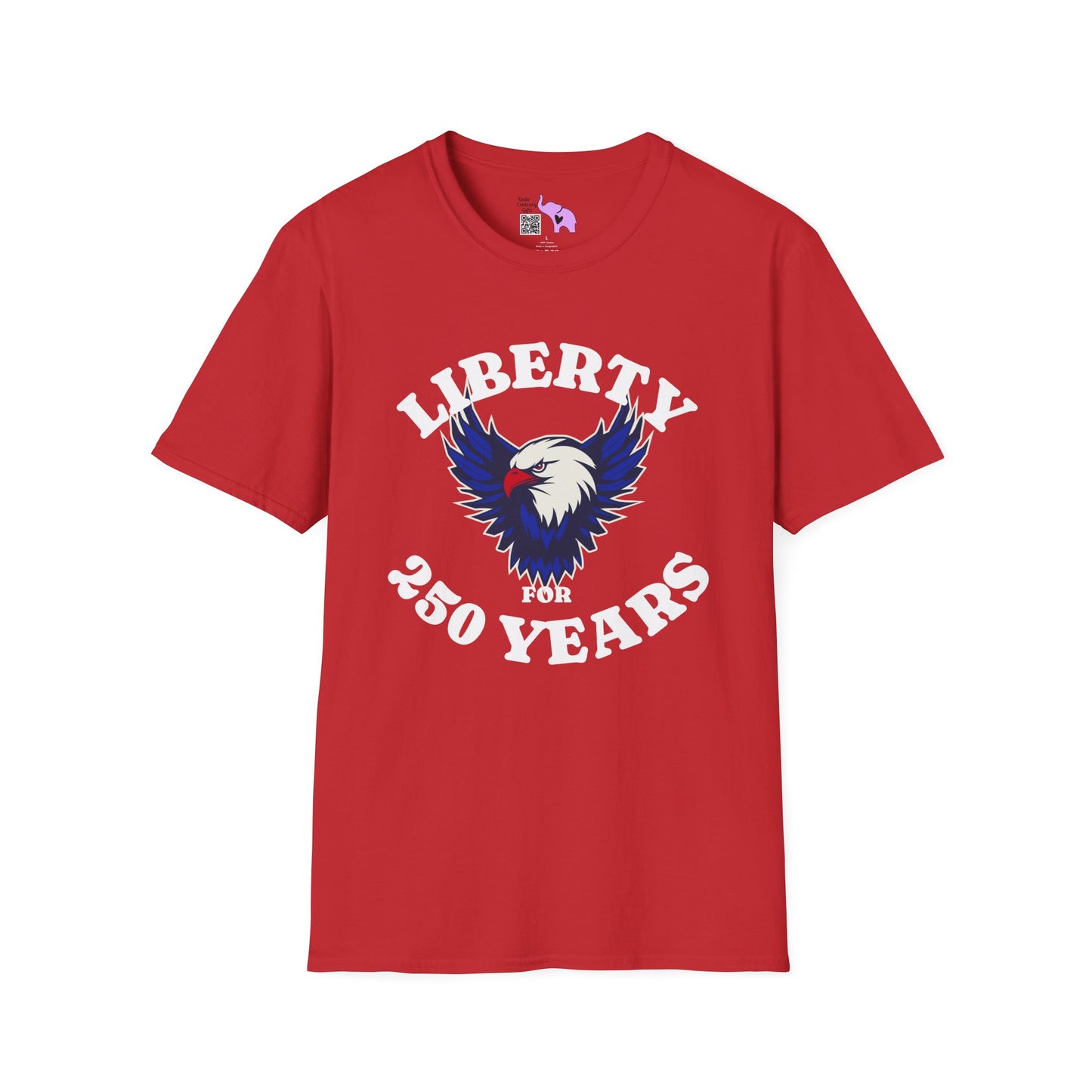 Liberty for 250 Years (Eagle) Adult T-shirt