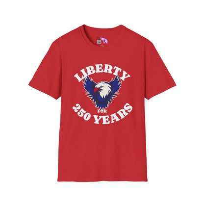 Liberty for 250 Years (Eagle) Adult T-shirt