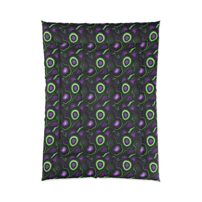 Amethyst & Lime Fracture Comforter