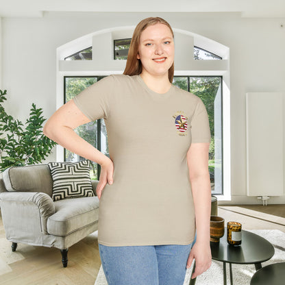Gold Star Sister Forever Proud Adult T-shirt
