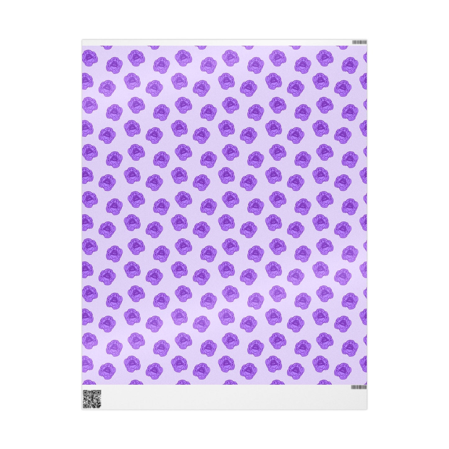 Lilac Mist Peonies Wrapping Paper