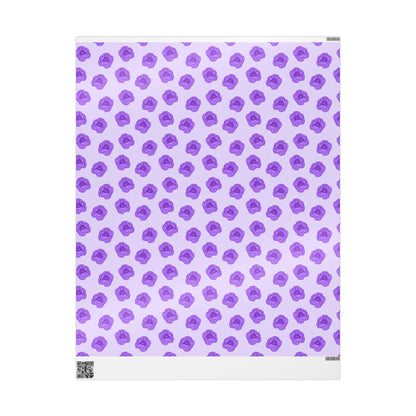 Lilac Mist Peonies Wrapping Paper